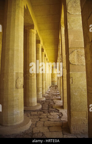 Antico la Valle delle Regine Tempio di Luxor, Egitto, Africa. Photo shot nel 2017. Orizzontale dell'immagine a colori Foto Stock