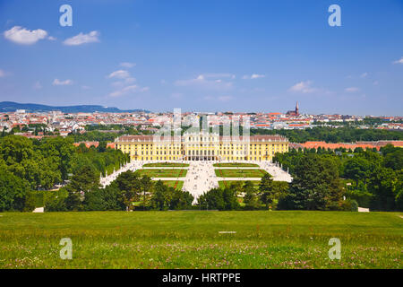 Palazzo di Schonbrunn, Vienna, Austria Foto Stock