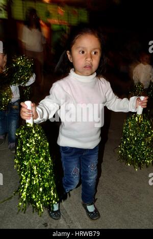 Scuola iniziale anniversario in SAPALACHE ' Las Huaringas ' - HUANCABAMBA.- Ministero di Piura - Peru Foto Stock