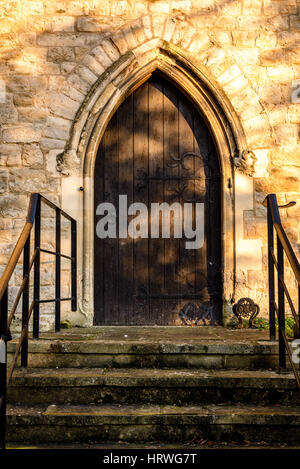 St James Church, North Cray, morchie Cray Prati, Bexley, Kent Foto Stock