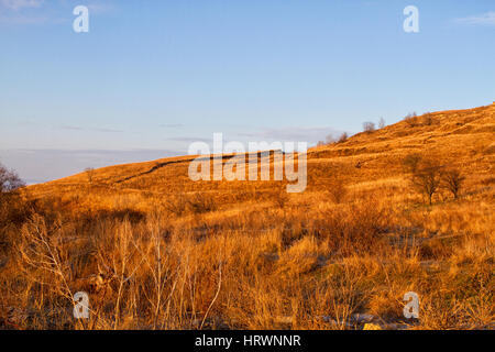 Riserva Strizhament. Autunno paesaggio di montagna. Russia, Stavropol. Foto Stock
