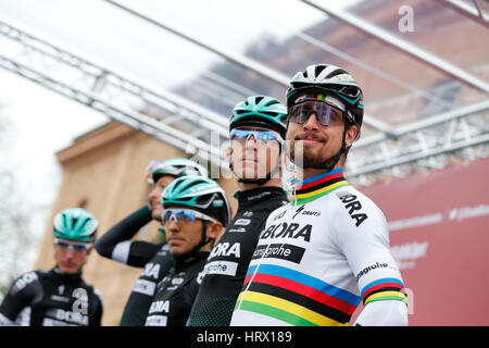 4 marzo 2017 undicesimo strade bianche SAGAN Peter (SVK) Bora - Hansgrohe foto: Cronos/Yuzuru Sunada Foto Stock