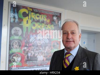 Weymouth Dorset, Regno Unito. 04 Mar, 2017. UK Independence Party conference, UKIP, Welsh Assembly stati Neil Hamilton Credito: Dorset Media Service/Alamy Live News Foto Stock