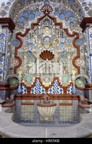 Interno del Centro Cultural Isidro Fabela, San Angelo, Ciudad de México Foto Stock