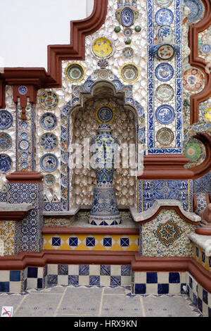 Interno del Centro Cultural Isidro Fabela, San Angelo, Ciudad de México Foto Stock