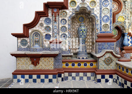 Interno del Centro Cultural Isidro Fabela, San Angelo, Ciudad de México Foto Stock