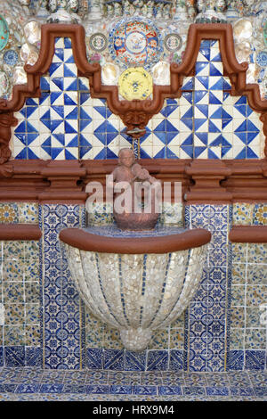 Interno del Centro Cultural Isidro Fabela, San Angelo, Ciudad de México Foto Stock