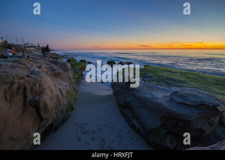 San Diego, dove si può godere la navigazione in oceano pacifico. Ottime condizioni meteo fantastica e la gente è cordiale. Foto Stock