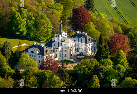 Hotel castello BURG SCHLITZ, Hohen-Demzin, Meclemburgo Lake District, Meclemburgo Lake District, Meclenburgo-Pomerania Occidentale, Germania Foto Stock