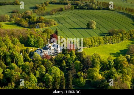 Hotel castello BURG SCHLITZ, Hohen-Demzin, Meclemburgo Lake District, Meclemburgo Lake District, Meclenburgo-Pomerania Occidentale, Germania Foto Stock