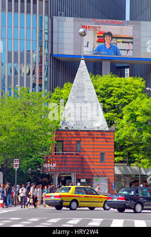 Casella di polizia a sukiyabashi TOKYO GIAPPONE Foto Stock