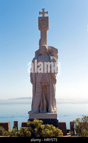 SAN DIEGO, CA - NOVEMBRE 03:statua Juan Rodriguez Cabrillo National Monument in San Diego California,su novembre03, 2016. Foto Stock