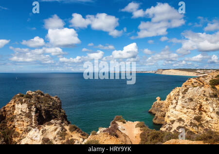 Costa Algarve in Portogallo, Lagos Foto Stock