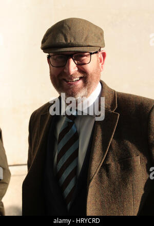 Paolo Nuttall MEP visto presso la BBC Studios di Londra, 22 Jan 2017 Foto Stock