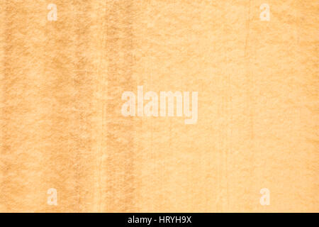 Liscia parete in pietra arenaria con tre strisce di vernice nel deserto - lucidato da acqua in esecuzione su di esso per molti anni Foto Stock