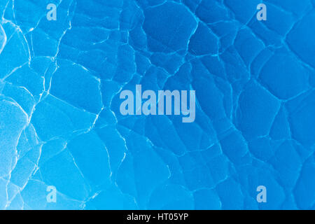 Abstract impazzito / vetro rotto macro-fotografia. Possibile metafora per la malattia mentale, in frantumi di sogni, promesse infrante, collegamenti astratto, la mente. Foto Stock