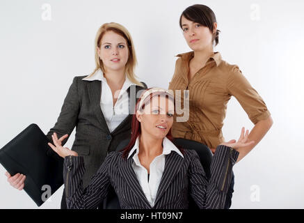 Junge Geschoeaeftsfrauen - giovani donne di business Foto Stock