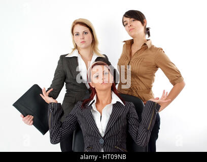 Junge Geschoeaeftsfrauen - giovani donne di business Foto Stock