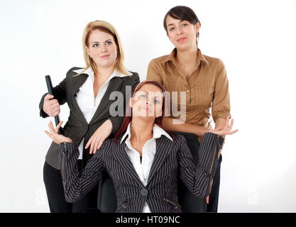 Junge Geschoeaeftsfrauen - giovani donne di business Foto Stock