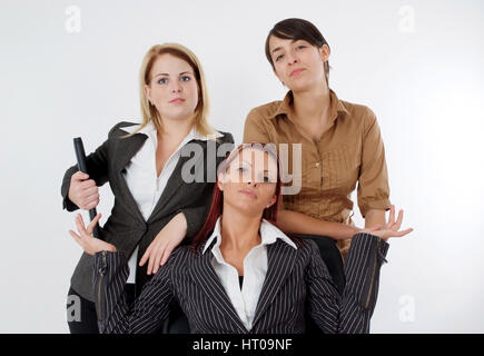 Junge Geschoeaeftsfrauen - giovani donne di business Foto Stock