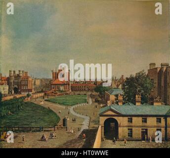 "Whitehall da Richmond House', 1746. Artista: Canaletto. Foto Stock