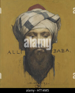 Ali Baba. Artista: Hawkins, Louis Welden (1849-1910) Foto Stock