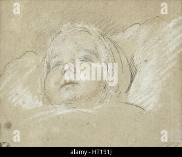 Louis-Philippe (1773-1850), il Duca di Chartres come bambino, 1773. Artista: Lépicié, Nicolas Bernard (1735-1784) Foto Stock