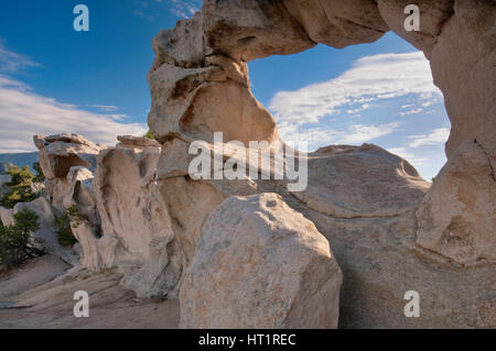 Finestra roccia alla città di Rocks National Preserve, Idaho, Stati Uniti d'America Foto Stock