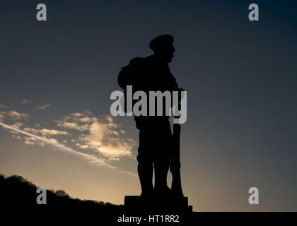 IRONBRIDGE: Memoriale di guerra in Ironbridge, vicino alla parola famoso ponte. Foto Stock