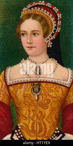 Queen Mary I (1516-1558) dell'Inghilterra, 1544. (1912) artista: sconosciuto Foto Stock