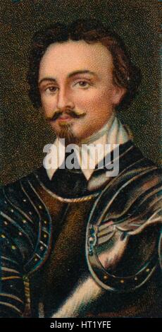 Sir Thomas Wentworth (1593-1641), 1° Conte di Strafford, 1912. Artista: Anthony van Dyck Foto Stock