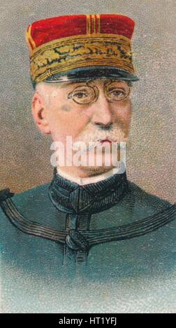 Joseph Gallieni (1849-1916), francese prima guerra mondiale generale, 1917. Artista: sconosciuto Foto Stock