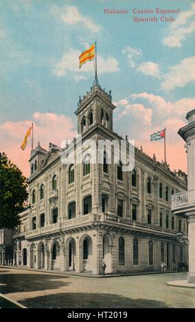 Habana: Casino Espanol. Club spagnolo, c1910. Artista: sconosciuto Foto Stock