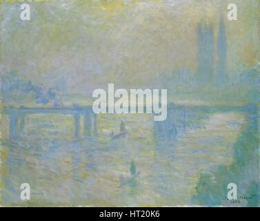 "Ponte di Charing Cross", 1902. Artista: Claude Monet. Foto Stock