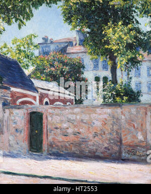 Case in Argenteuil, 1883. Artista: Caillebotte, Gustave (1848-1894) Foto Stock