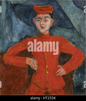 Le chasseur de chez Maxim's, c. 1925. Artista: Soutine, Chaim (1893-1943) Foto Stock