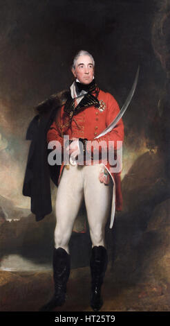 Ritratto di Thomas Graham, Signore Lynedoch, soldato britannico, c1817. Artista: Thomas Lawrence. Foto Stock