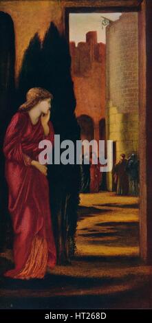 'Danaë e il brazen Tower", 1872. Creatore: Sir Edward Coley Burne-Jones. Foto Stock