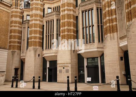 Esterno della casa di Richmond, il quartier generale del Dipartimento della Salute, in Whitehall, Westminster, London. Foto Stock