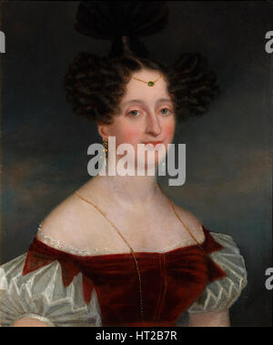 Ritratto della contessa Yelizaveta Ksaweryevna Vorontsova (1792-1880). Artista: Robertson, Christina (1796-1854) Foto Stock