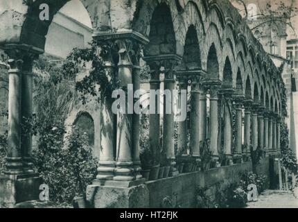 Le rovine di una piccola cappella, Palermo, sicilia, Italy, 1927. Artista: Eugen Poppel. Foto Stock