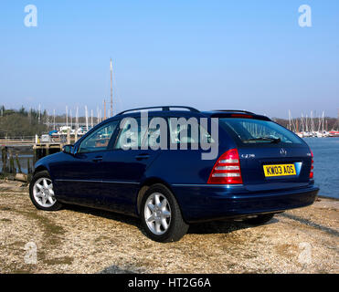 2003 Mercedes Benz C270 Station Wagon. Artista: sconosciuto. Foto Stock