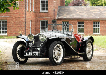 1935 Riley Imp Roadster Artista: sconosciuto. Foto Stock