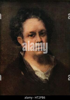 'SELF-portrait", 1815 (1939). Artista: Francisco Goya. Foto Stock