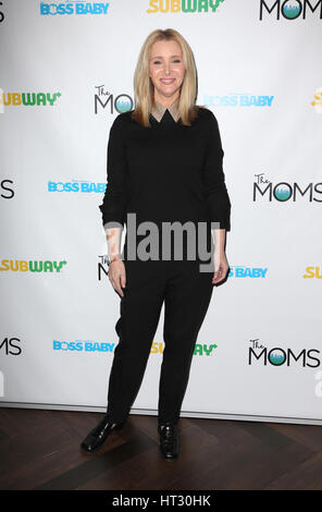 Los Angeles, California, USA. 06 Mar, 2017. Lisa Kudrow, a mamme e metropolitana ristorante ospita un evento Mamarazzi per il film 'Boss Baby' al Four Seasons Hotel in California il 06 marzo 2017. Credito: Fs/media/punzone Alamy Live News Foto Stock