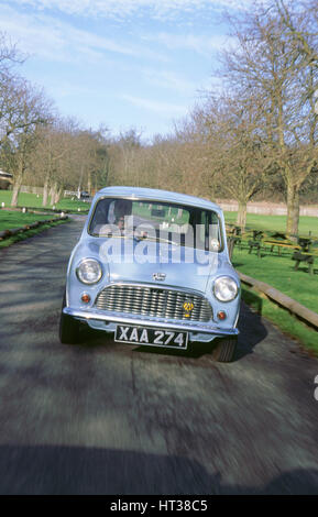 1959 Austin sette mini. Artista: sconosciuto. Foto Stock