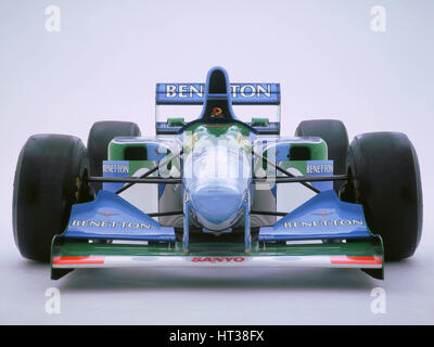 1993 Benetton B193B. Artista: sconosciuto. Foto Stock