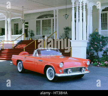 1956 Ford Thunderbird. Artista: sconosciuto. Foto Stock