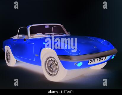 1971 Lotus Elan S4 SE. Artista: sconosciuto. Foto Stock