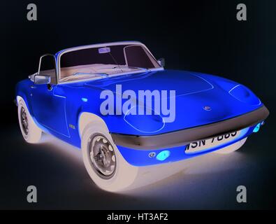 1971 Lotus Elan S4 SE. Artista: sconosciuto. Foto Stock